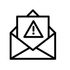 Error, Error, Problem, Issue, Mistake, Failure, Message, Email, Communication, Fault icon