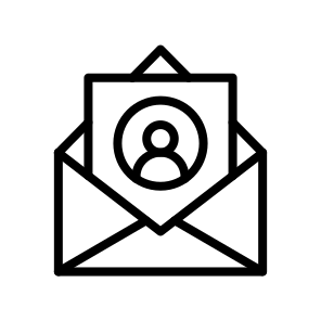 Personal, Personal, Private, Individual, Message, Email, Communication, Specific, Directed icon
