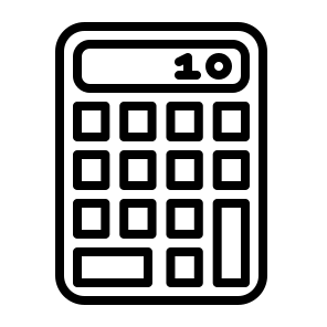 Calculator , Calculator , Math , Tool , Computation icon