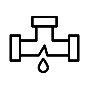 Damage Pipe,leak,broken,break,water icon