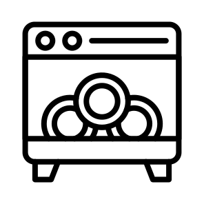 Dishwasher,washer,kitchen,dishwashing,washer Machine icon