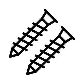 Screw,bolt,nut,industry,construction And Tools icon