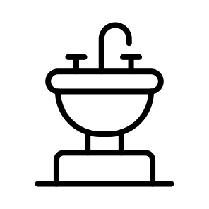 Sink,bathroom,plumbing,basin,faucet icon