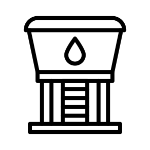 Water Tower,tank,storage Tank,water,storage icon