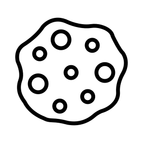 Asteroid,rock,miscellaneous,space,astronomy icon