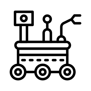 Mars Rover,exploration,transportation,science,vehicle icon