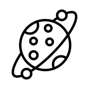 Orbit,miscellaneous,orbits,space,galaxy icon