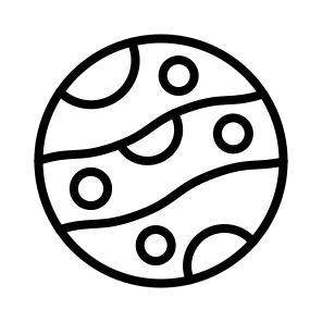 Planet,space,miscellaneous,nature,saturn icon