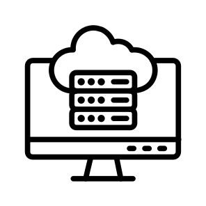 Cloud Data,cloud,server,seo And Web,data Storage icon