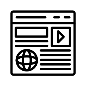 Content Marketing,web Design,social Media,seo And Web,marketing icon
