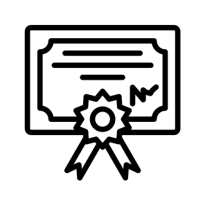 Diploma,certificate,certification,winner,award icon