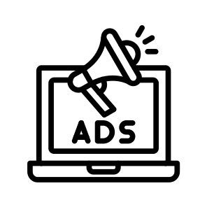 Online Advertising,advertising,ads,online Marketing,seo And Web icon