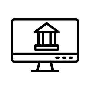Online Banking,bank,digital,business And Finance,seo And Web icon