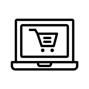 Online Shopping,online Shop,website,shopping Cart,seo And Web icon