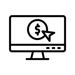 Pay Per Click,payment,cursor,seo And Web,business icon
