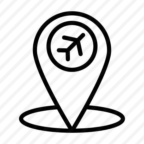 Airport Location,location,airport,placeholder,map Pointer preview