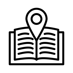 Library,location,map Pointer,library Location,navigation And Maps icon