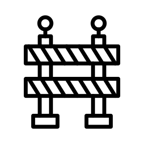 Road Barrier,road Block,no Entry,barrier,signaling icon