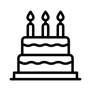 Cake,birthday,food,party,food And Restaurant icon