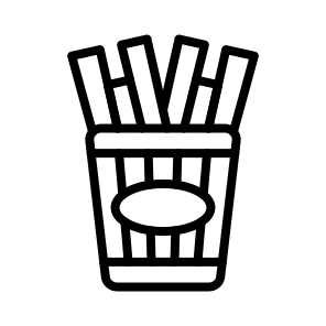 Fries,food,french Fries,fast Food,potatoes icon
