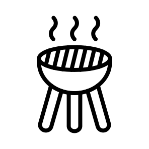 Grill,bbq,barbecue,food And Restaurant,tools And Utensils icon