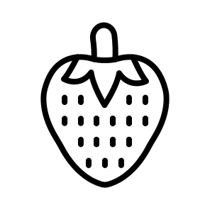 Strawberry,fruit,food,vegan,healthy Food icon
