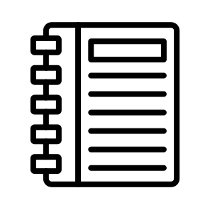 Agenda,files And Folders,address Book,notebook,book icon
