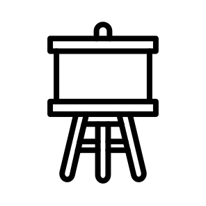 Easel,painting,art And Design,painter,tool icon