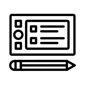 Graphic Tablet,pen Tablet,graphic Design,drawing Tablet icon