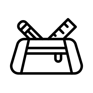 Pencil Case,pencil,pencilcase,case,stationery icon