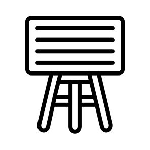 Whiteboard,presentation,board,graph,education icon