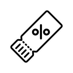 Retail Coupon,discount,offer,savings,voucher,deal,shopping,promotion,code icon