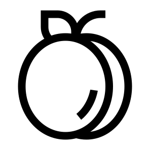 Apricot, Fruit, Orange, Round, Juicy, Sweet, Stone Fruit, Edible, Vitamin C icon