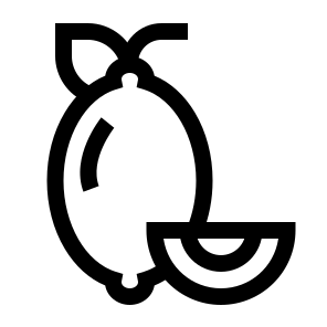 Lemon, Fruit, Citrus, Yellow, Sour, Tangy, Vitamin C, Peel, Cooking icon