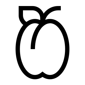 Plum, Fruit, Juicy, Purple, Sweet, Stone Fruit, Round, Edible, Juicy icon