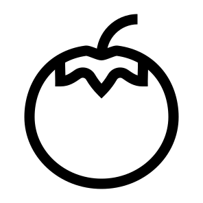 Tomato, Fruit, Red, Round, Edible, Juicy, Vegetable, Salad, Cooking icon