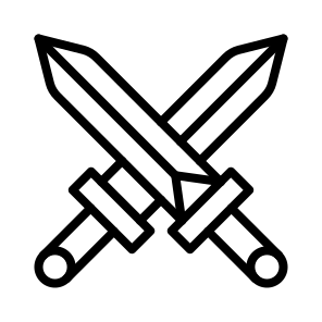 Swords,sword,sports And Competition,crossed,sports icon