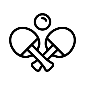Table Tennis,ping Pong,ball,racket,sports And Competition icon