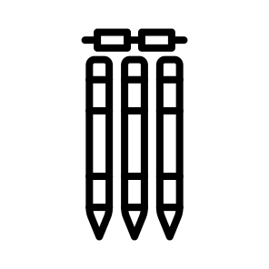 Wickets,sports And Competition,wicket,cricket,stick icon