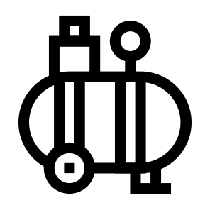 Air Compressor, Machine, Equipment, Compressed Air, Compressor, Pressure, Tool, Pneumatic, Inflate icon