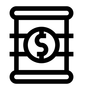 Barrel Price, Cost, Price, Barrel, Value, Economics, Market, Financial, Commodity icon