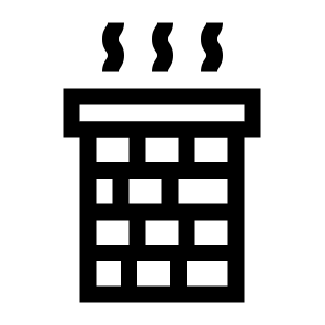 Chimneys, Industry, Pollution, Smoke, Chimneys, Emissions, Factory, Environment, Air icon