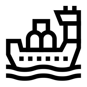 Drilling Boat, Offshore, Platform, Oil, Drilling, Vessel, Extraction, Marine, Rig icon