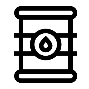 Oil Barrel, Container, Oil, Barrel, Storage, Fuel, Drum, Metal, Liquid icon