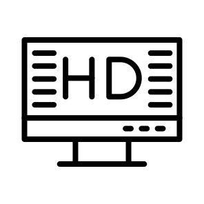 Hd Screen,lcd,hd,screen,electronics icon