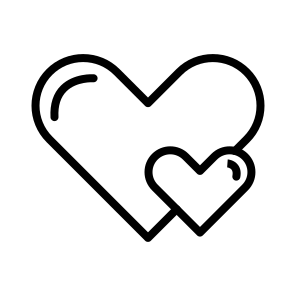 Hearts,like,love,likes,heart icon
