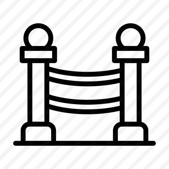 Limit,barrier,ribbon,poles,barriers preview