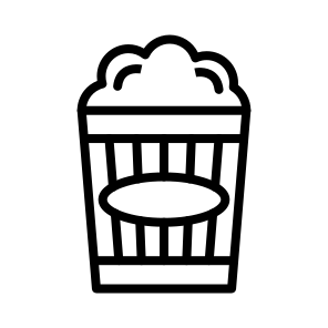 Popcorn,pop Corn,cinema,snack,food icon