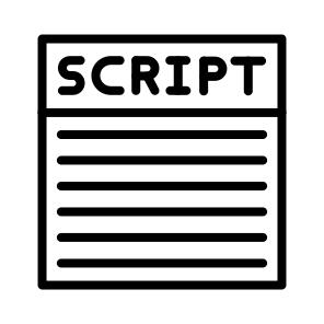 Script,cinema,movie,film,entertainment icon