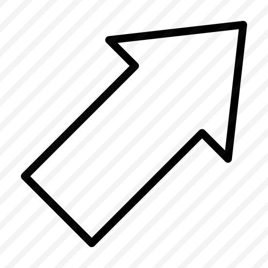 Diagonal Arrow,arrow,top Right,direction,arrows preview
